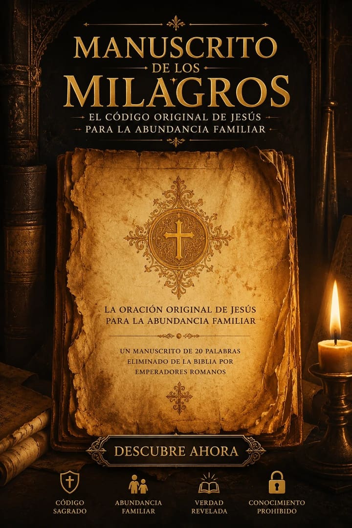 Portada del Manuscrito de los Milagros